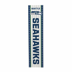 47" Double Sided Leaner, Seattle Seahawks, Christmas - NFL Home