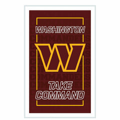 Washington Commanders NFL Football Rectangle Neolite LED Decor - NFL Home