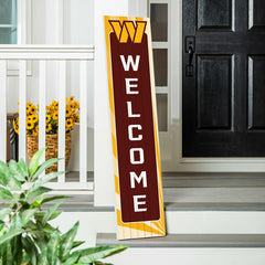 Washington Commanders Summer Seasonal Single Sided Large Leaner, 46" - NFL Home