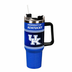 40oz Stainless Steel Canyon Cup w/ Straw, University of Kentucky - Home Collegiate