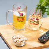 Arizona Cardinals, Stemless 17OZ Wine & Beer 16 OZ Gift Set - Home