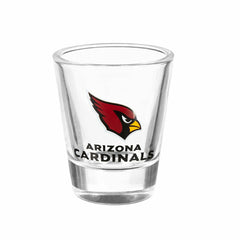 Arizona Cardinals 4-Piece Ceramic and Glass 2oz. Shot Glass Set - Home