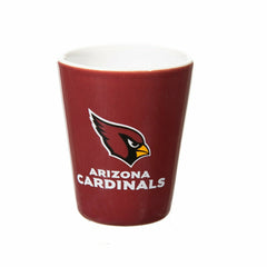 Arizona Cardinals 4-Piece Ceramic and Glass 2oz. Shot Glass Set - Home
