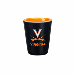 University of Virginia 4-Piece Ceramic and Glass 2oz. Shot Glass Set - Home Collegiate