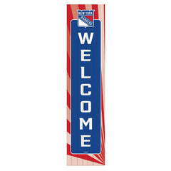 New York Rangers Summer Seasonal Single Sided Large Leaner, 46" - NHL Home