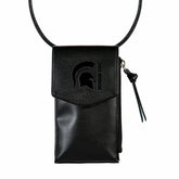 Michigan State University, Cross Body Wallet, Black - Home Collegiate