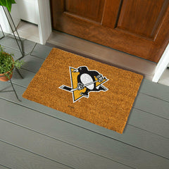 Coir Mat, 16"x28", Pittsburgh Penguins - NHL