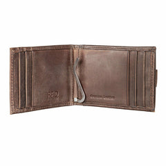 Chicago Cubs Front Pocket Wallet w/ RFID Blocking Brown - MLB Home