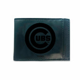 Chicago Cubs Front Pocket Wallet w/ RFID Blocking Black - MLB Home