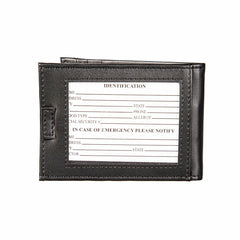 Chicago Cubs Front Pocket Wallet w/ RFID Blocking Black - MLB Home