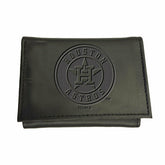 Houston Astros Tri-Fold Wallet Black - MLB Home