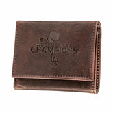 Los Angeles Dodgers Tri-Fold Wallet, Brown, World Series Champions 202 - MLB Home