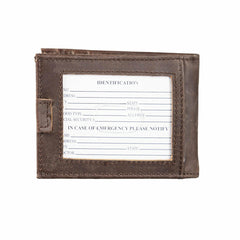 Los Angeles Dodgers Front Pocket Wallet with RFID Blocking, Brown, SC2 - MLB Home