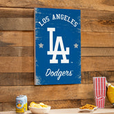 Los Angeles Dodgers Wood Wall Sign, 16x24 - MLB Home