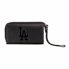 Los Angeles Dodgers Wristlet Wallet Black - MLB Home