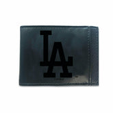 Los Angeles Dodgers Front Pocket Wallet w/ RFID Blocking Black - MLB Home