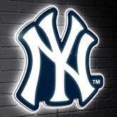 New York Yankees LED Wall Decor, Glazelite, Logo - MLB Home