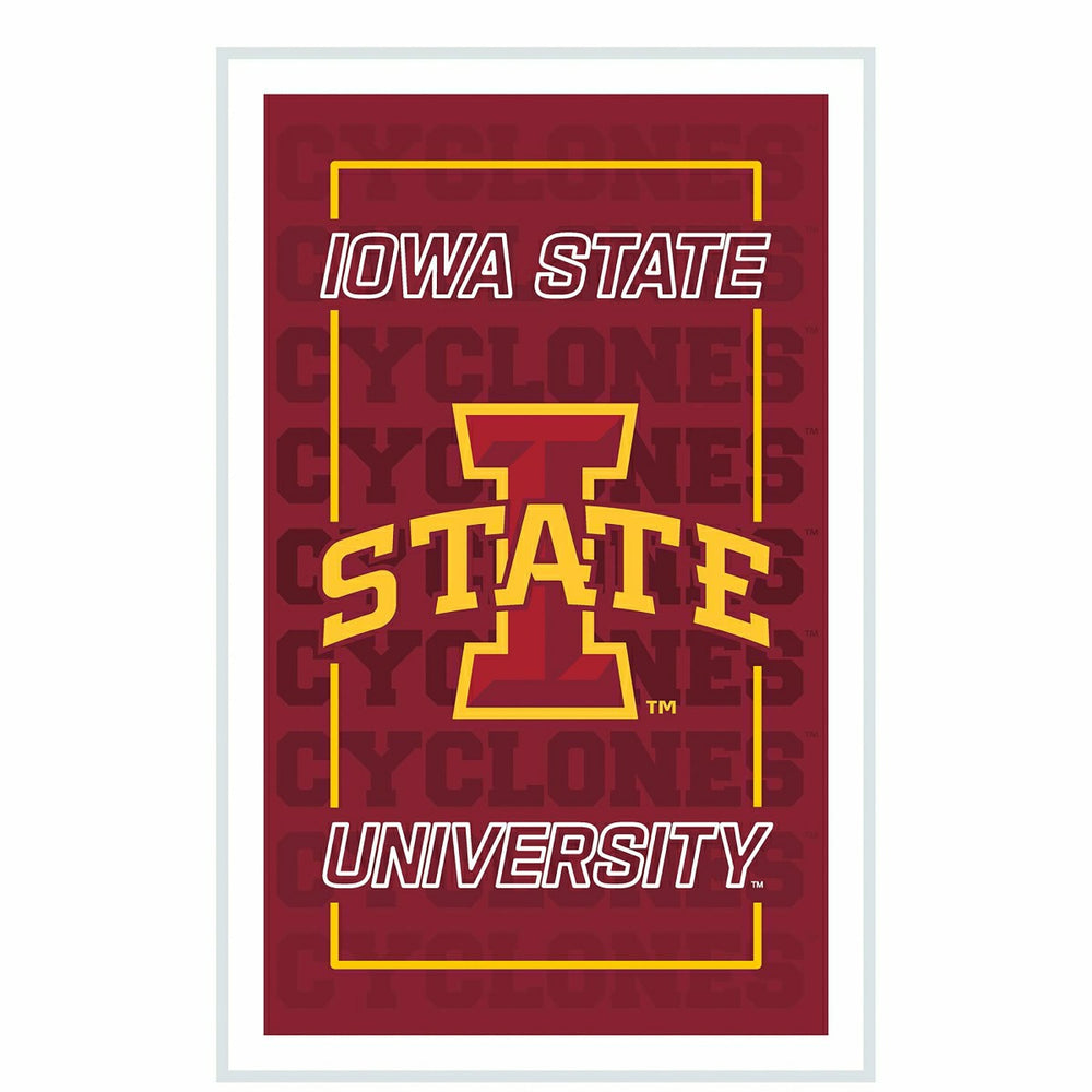 Iowa State University College Rectangle Neolite LED Decor - Sale Collegiate Home