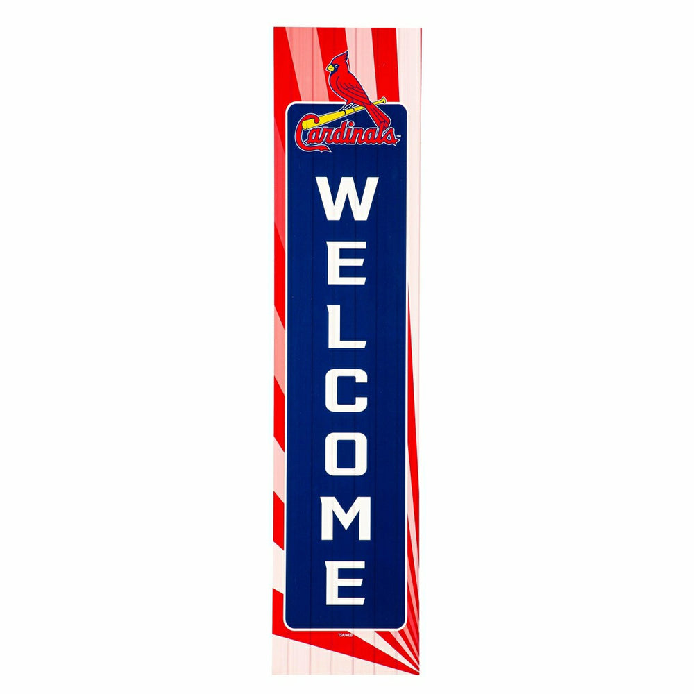 St Louis Cardinals, Summer Seasonal Leaner, 46" Single Sided - MLB Home
