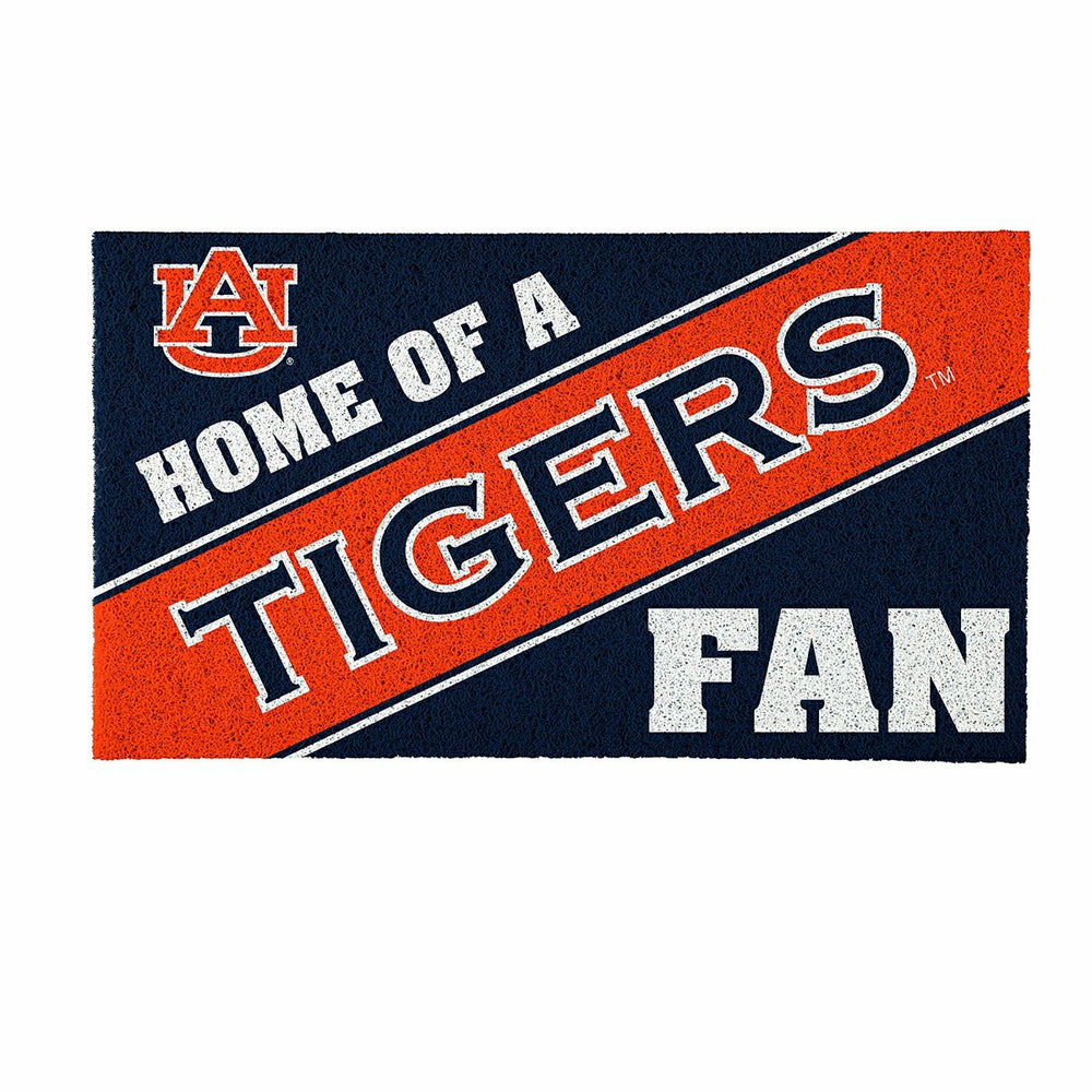 Auburn University, PVC Mat COLOR, Home of a Fan - Collegiate