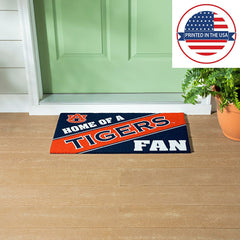 Auburn University, PVC Mat COLOR, Home of a Fan - Collegiate