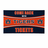 28" x 16" PVC Trapper Mat, Come Back with Tickets, Auburn University - Collegiate