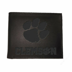 Clemson University, Bi-Fold Wallet, Black - Collegiate Home