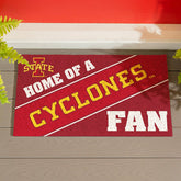 Iowa State University, PVC Mat COLOR, Home of a Fan - Collegiate