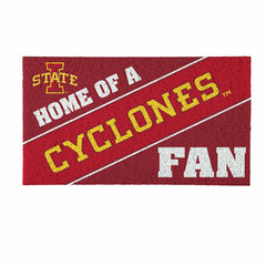 Iowa State University, PVC Mat COLOR, Home of a Fan - Collegiate