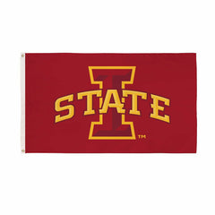 Iowa State University Single Sided Estate Flag with 2 Grommets, 3'x5' - Collegiate Home