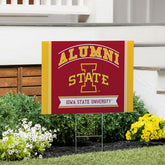 Iowa State University Coroplast Yard Sign Alumni - Collegiate Home