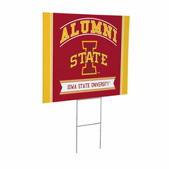 Iowa State University Coroplast Yard Sign Alumni - Collegiate Home