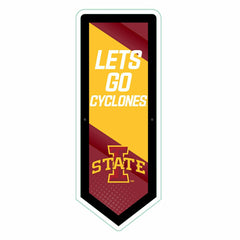LED Wall Decor, Pennant, Iowa State University - Collegiate Home