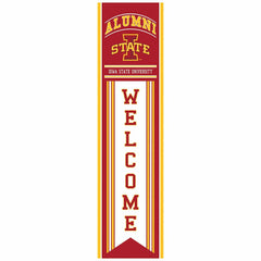 Iowa State University Alumni Single Sided Large Leaner, 46" - Collegiate Home