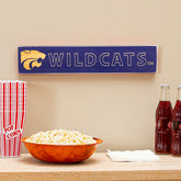 Kansas State University Engraved Wood Sign, 3.5" x 18" - Collegiate Home