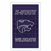 Kansas State University College Rectangle Neolite LED Decor - Collegiate Home