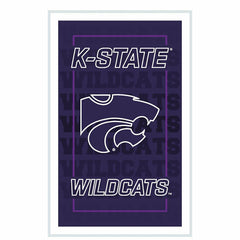 Kansas State University College Rectangle Neolite LED Decor - Collegiate Home