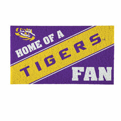 Louisiana State University, PVC Mat COLOR, Home of a Fan - Collegiate
