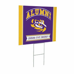 Louisiana State University Coroplast Yard Sign Alumni - Collegiate Home