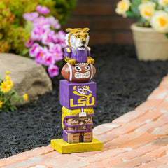 LSU Tigers Tiki Team Totem Garden Statue - Collegiate Home