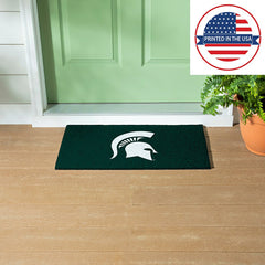 Full Color PVC Mat, 16" x 28", Michigan State University - Collegiate