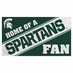 Michigan State University, PVC Mat COLOR, Home of a Fan - Collegiate