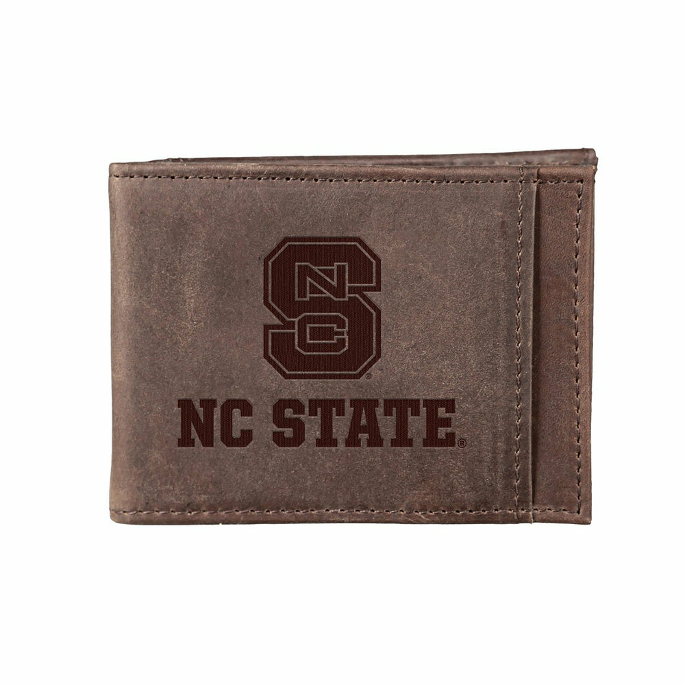 Front Pocket Wallet w/ RFID Blocking, North Carolina State University, - Collegiate Home