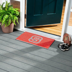 Full Color PVC Mat, 16" x 28", North Carolina State University - Collegiate