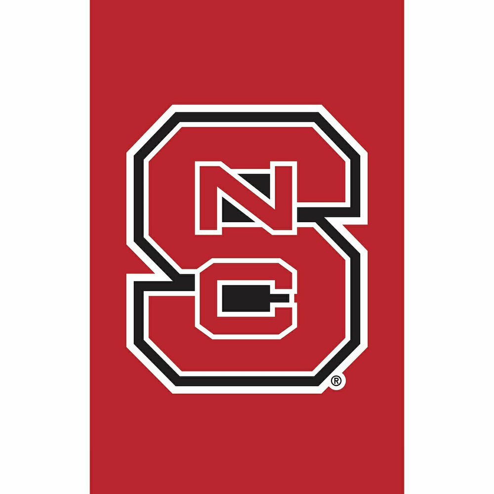 North Carolina State University Applique Garden Flag - Collegiate Home