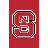 North Carolina State University Applique Garden Flag - Collegiate Home