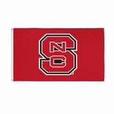 North Carolina State University Single Sided Flag w/ 2 Grommets, 3'x5' - Collegiate Home