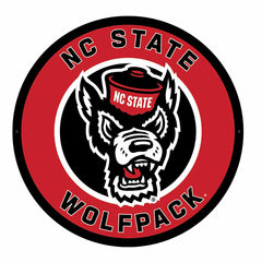 LED Wall Decor, Round, North Carolina State University - Collegiate Home