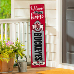 47" Double Sided Leaner, Ohio State University, Halloween - Collegiate Home