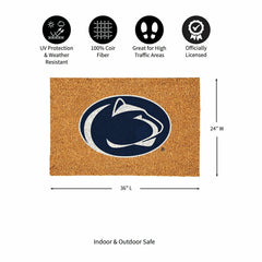 Penn State Large Full Color Coir Mat, 36"x24" - Collegiate